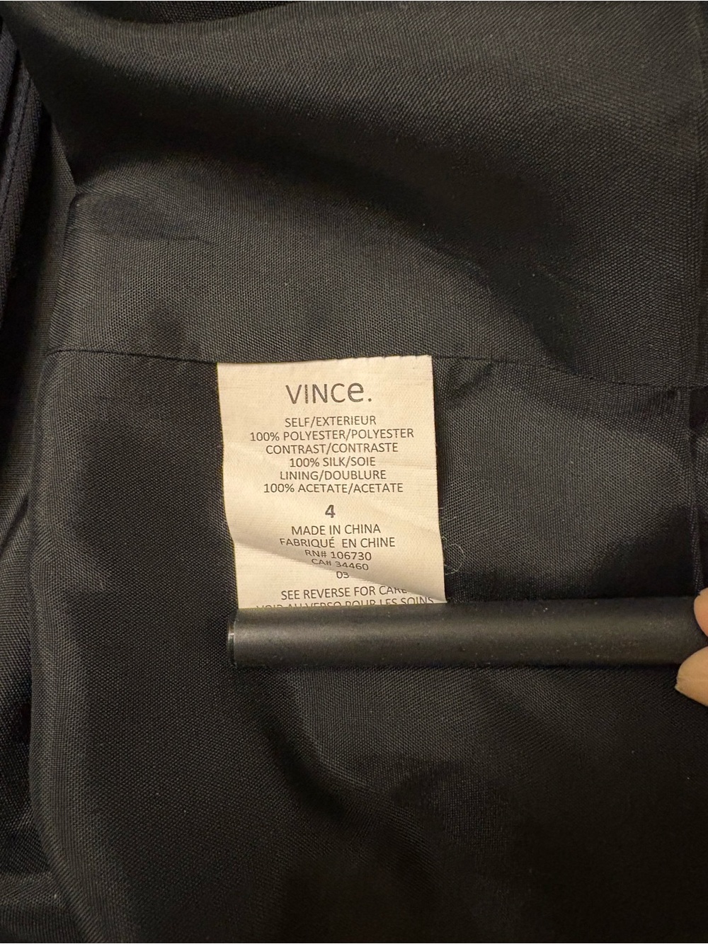 VINCE Black Blazer - Picture 4 of 4